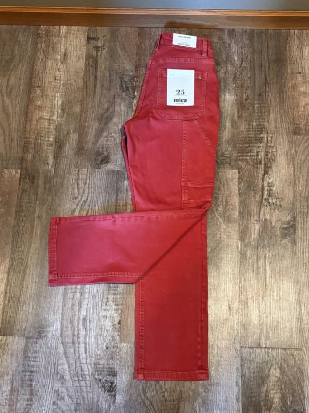 Mica Denim Utility Crop Jeans